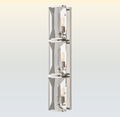 Harlow Crystal Triple Wall Sconce H 32