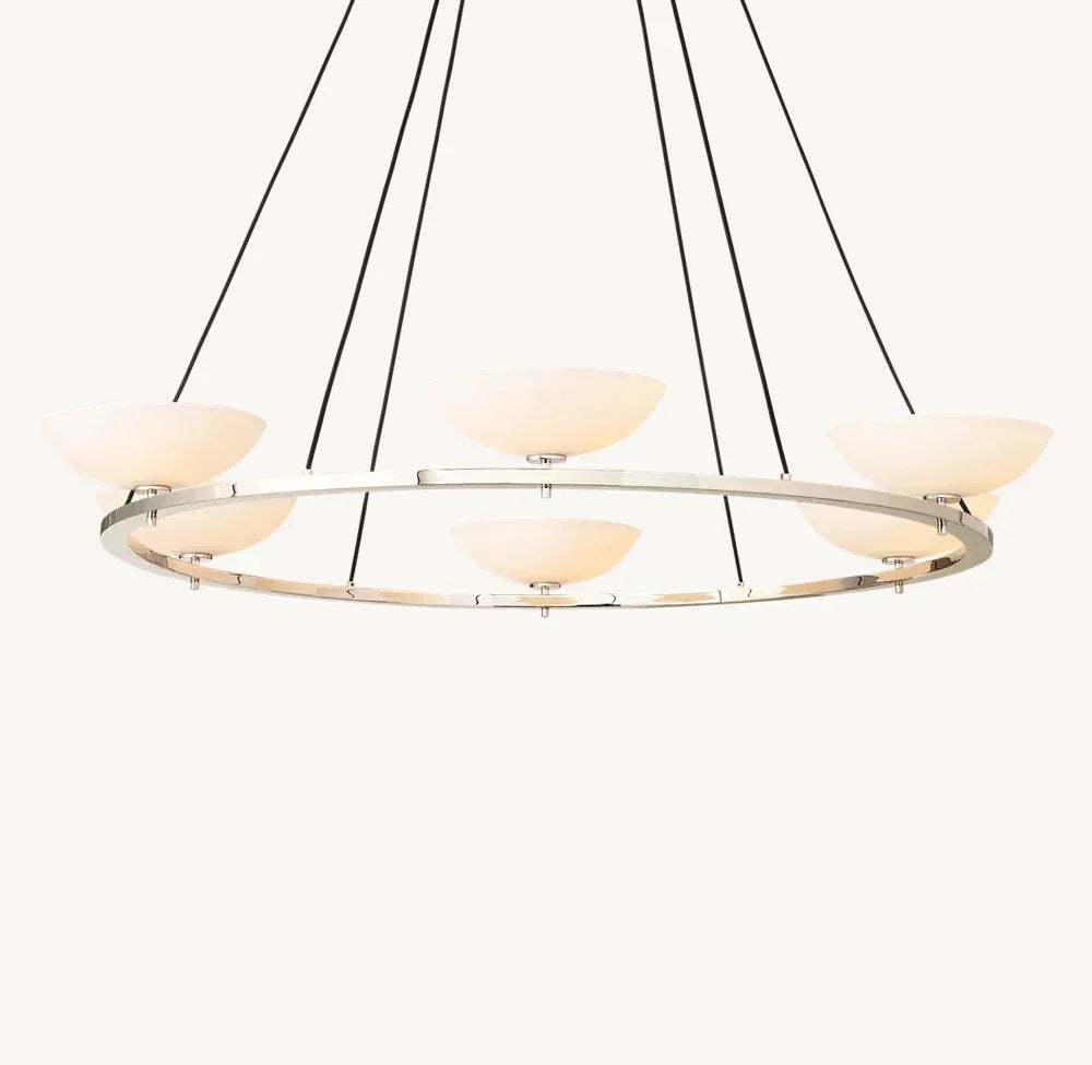 VERNETE ROUND CHANDELIER 60"