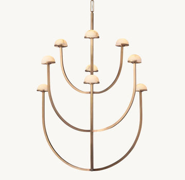 PEDRA ROUND CHANDELIER 40"