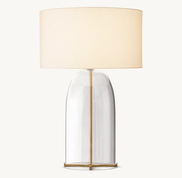 Bloom Clear Glass Table Lamp