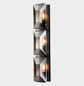 Harlow Crystal Triple Wall Sconce H 32