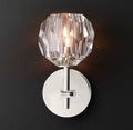 Boule Clear Crystal Double Ball Wall Sconce 9