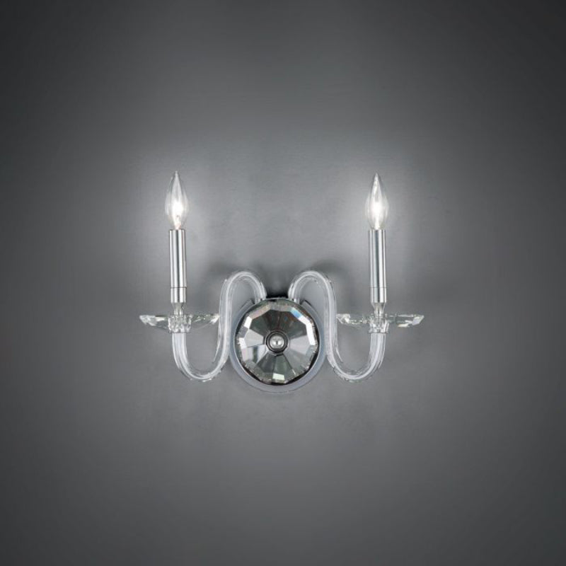 MOMO Crystal Chandelier S9215 Habsburg 2-lt 15" Wall Sconce