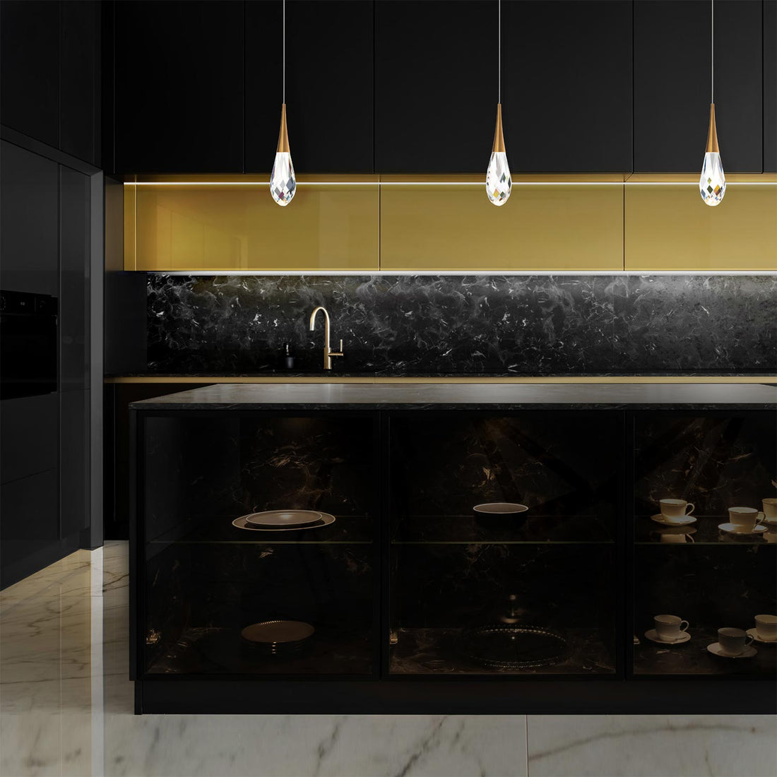 Hibiscus LED Mini Pendant Light.