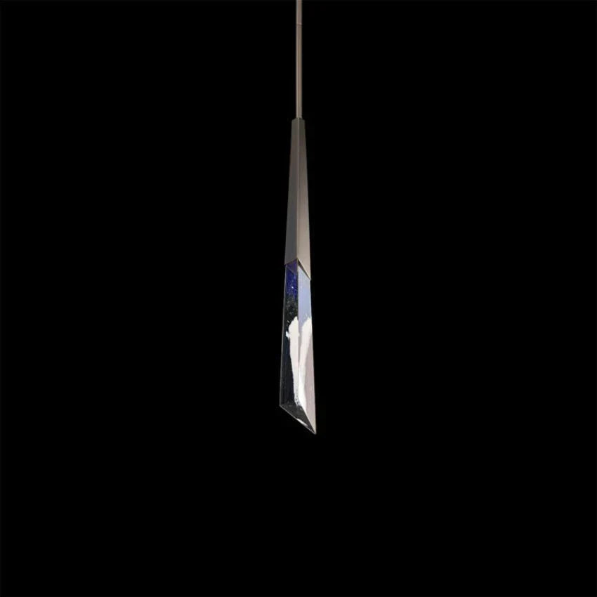 Solitude Crystal Pendant 6"